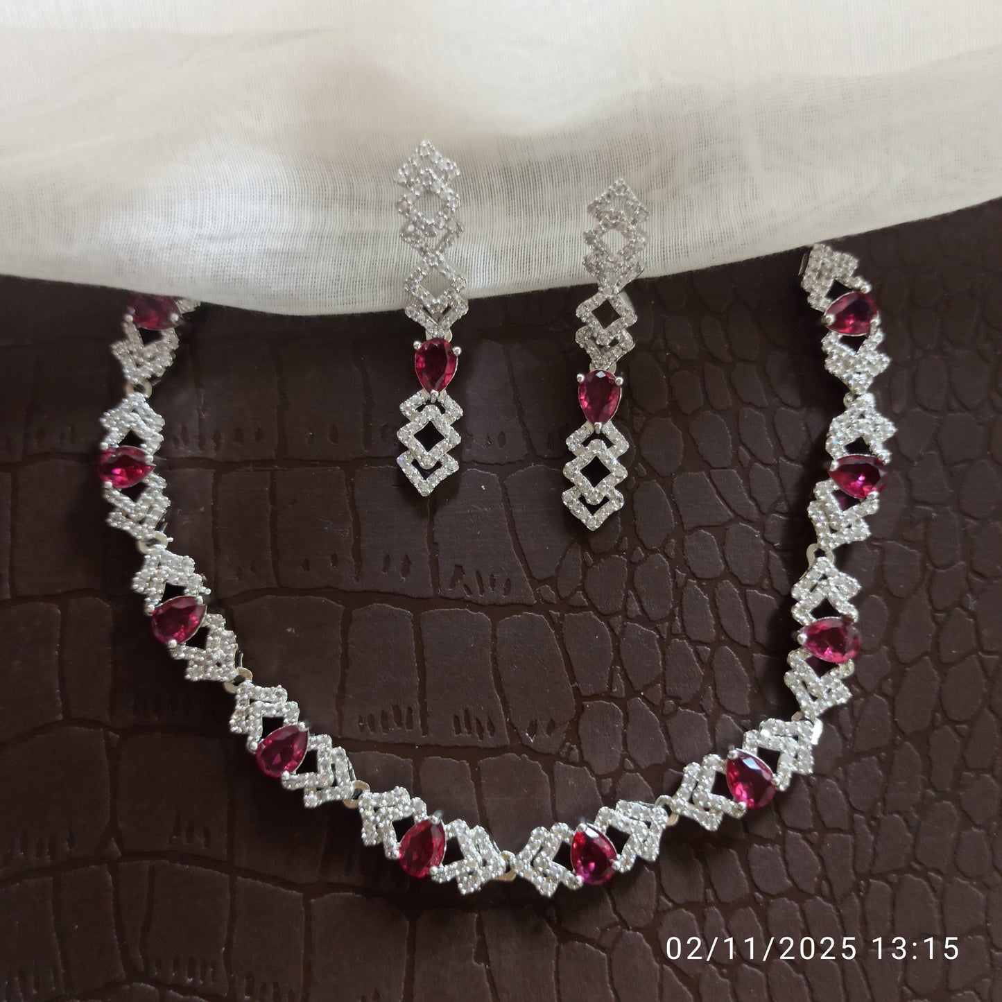 Maroon AD Ruby Set