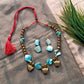 Chinmayi - Antique Blue Shell